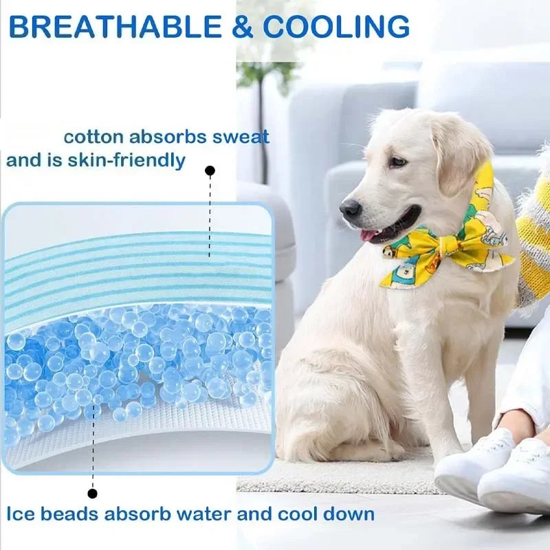 Summer Pet Cooling Scarf