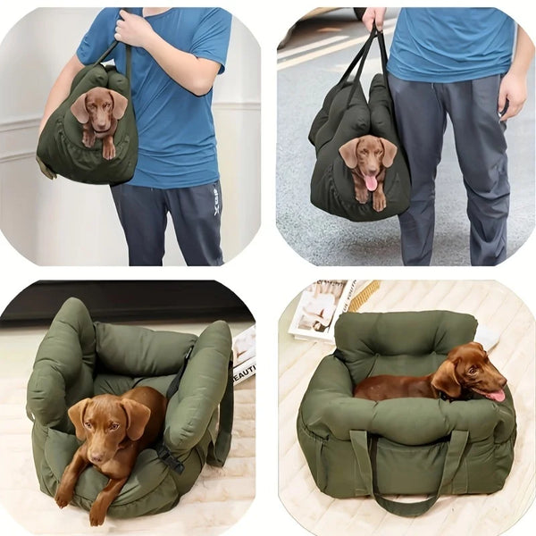 Cozy Dog Car Seat Bed