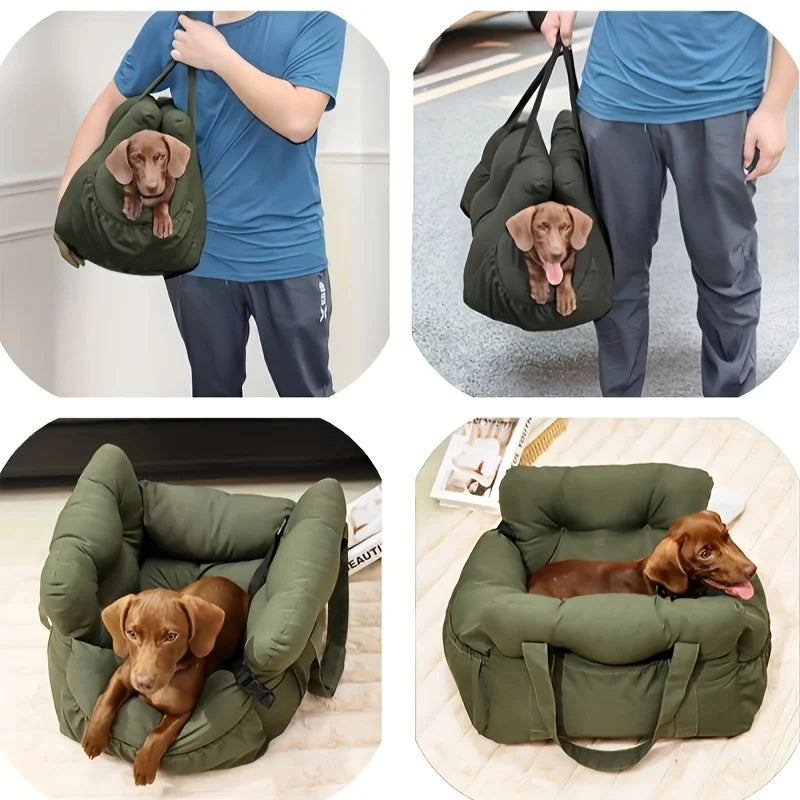 Cozy Dog Car Seat Bed