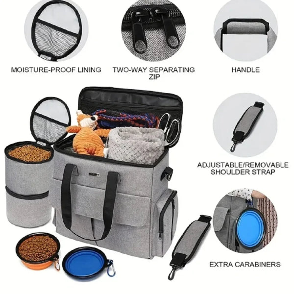 Weekend Pet Travel Organizer